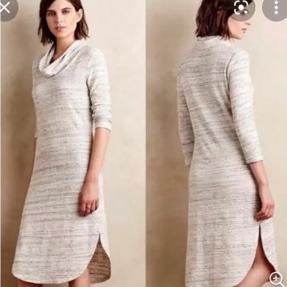 Anthropologie Saturday Sunday Women’s Cowled Midi Chemise Dress Size Sm…‎